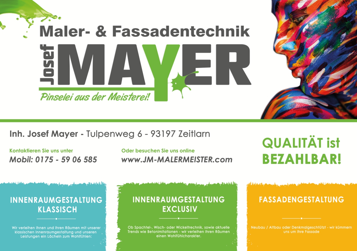Maler- und Fassadentechnik Josef Mayer